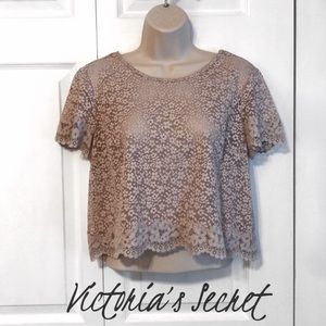 Victoria’s Secret Lace Top with Open Back